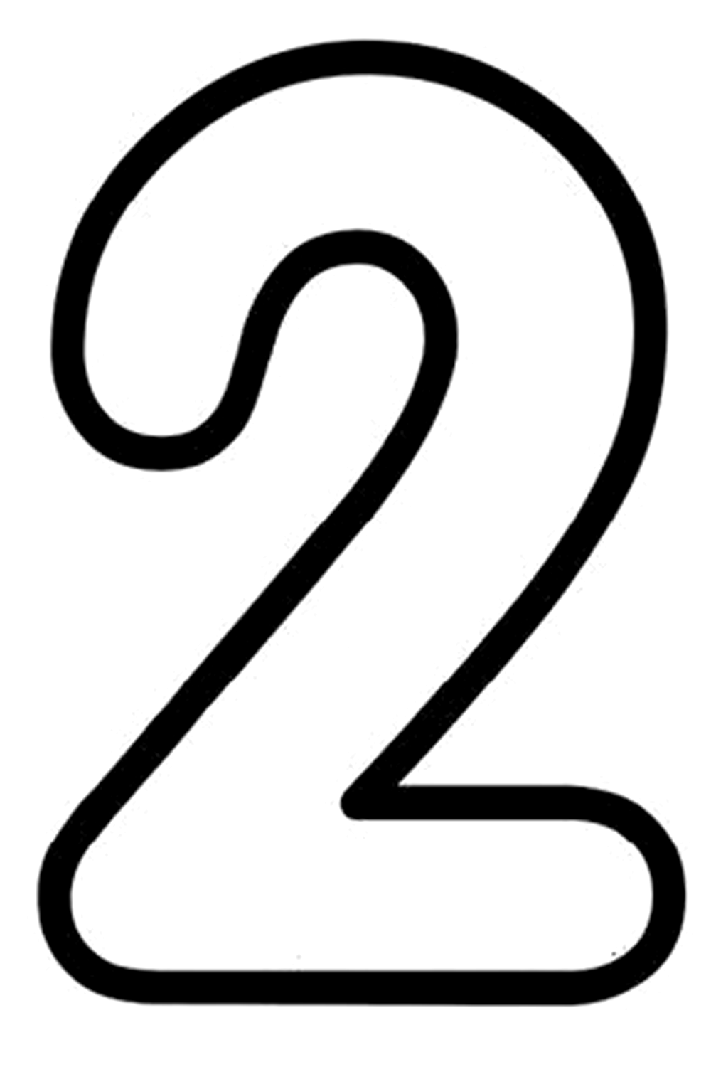 Округлый цифра 2. Цифра 2 трафарет. Цифра 2 формата а4. Цифра 2 для торта трафарет. Цифры.