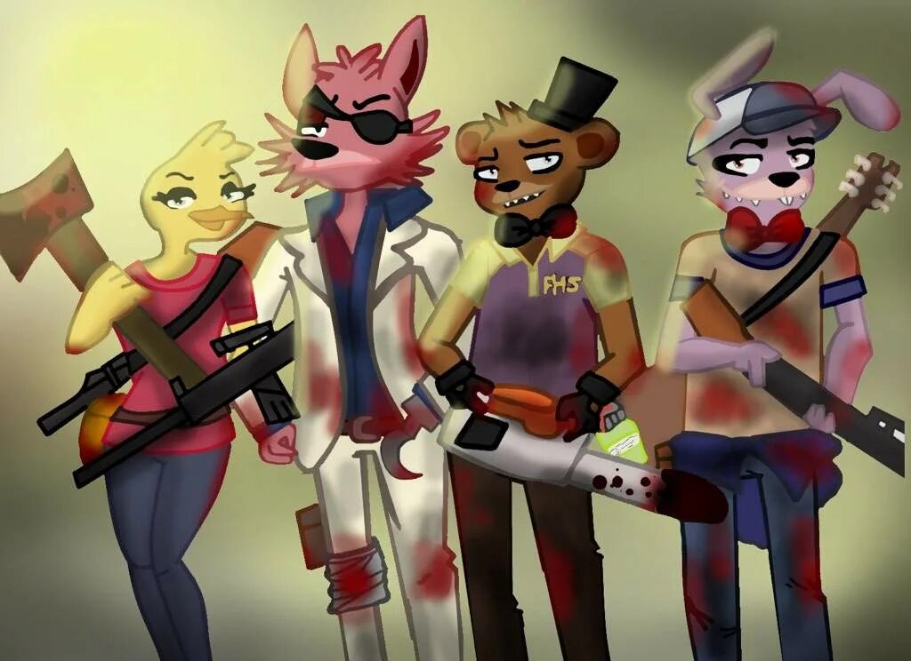 приколы с аниматрониками