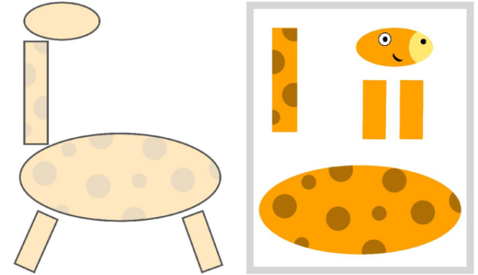 Осенние аппликации из цветной бумаги с шаблонами